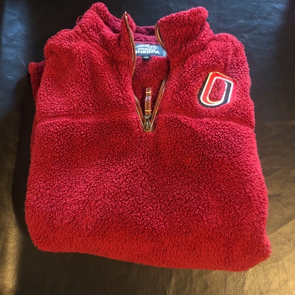 University of Nebraska at Omaha Red Warm 1/4 Zip - Picture 1 of 1